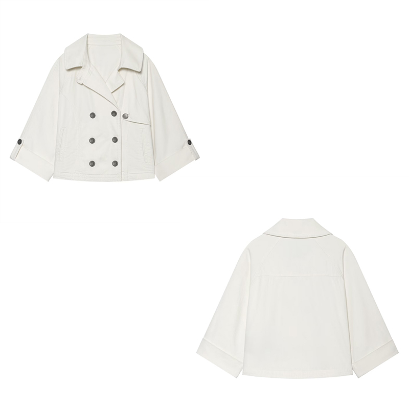 Street Fashion Trends 2026 - Guobioziy Women's Short Button Jacket 2026