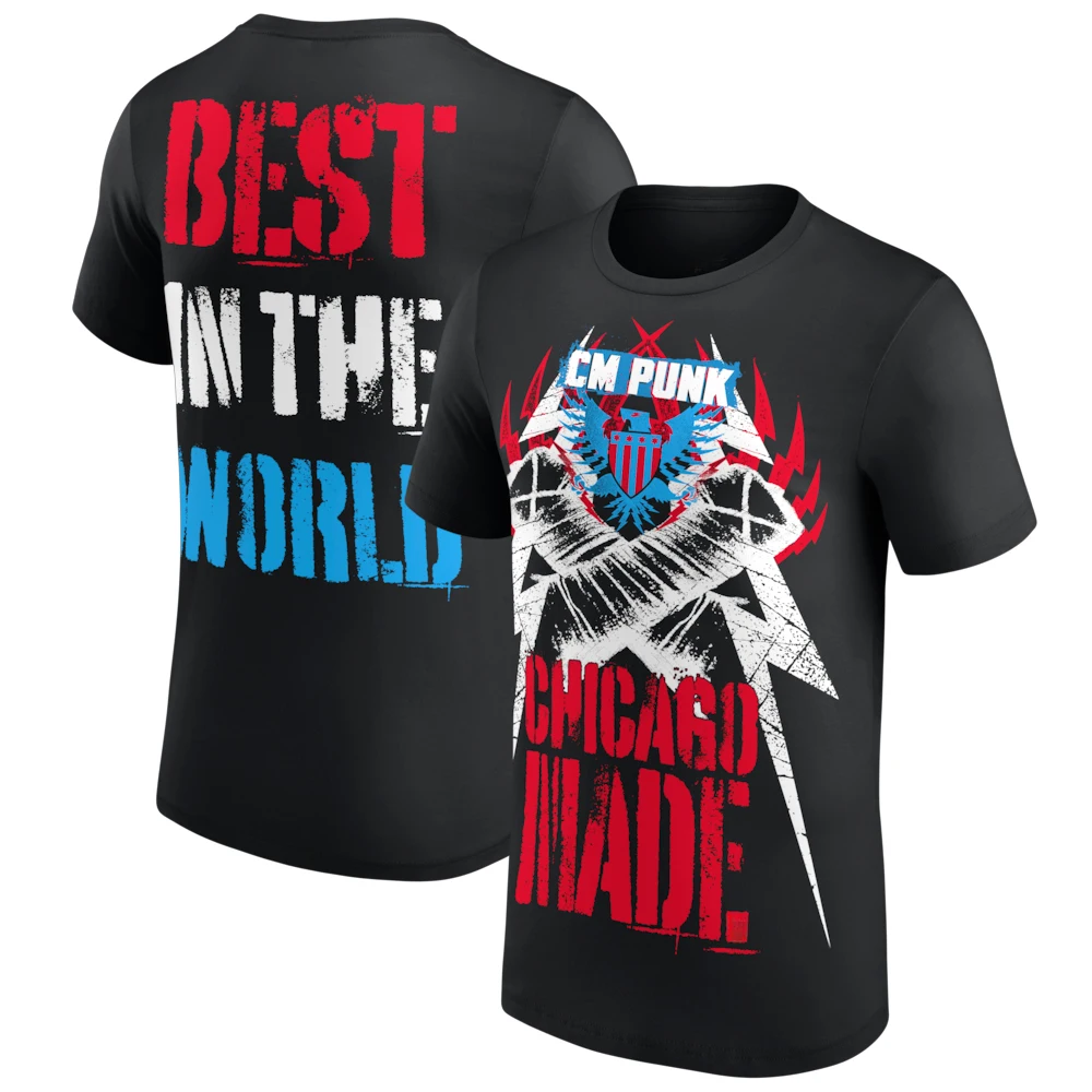 Street Fashion Chicago - Men's CM Punk Chicago Made Red