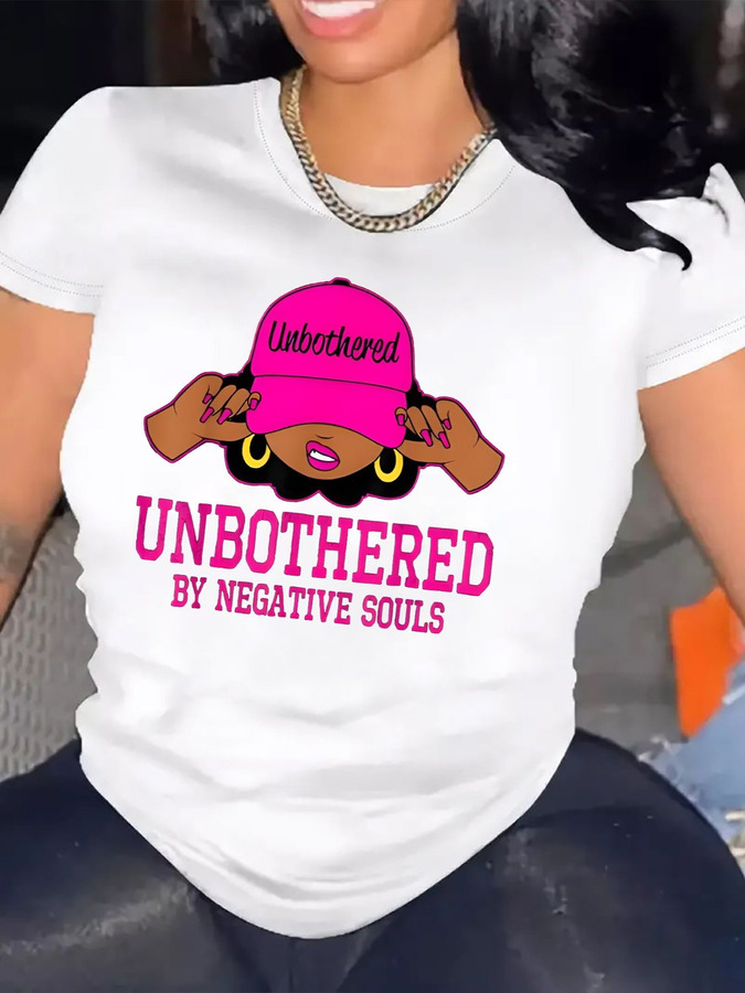 Street Fashion Trends 2026 - Womens TShirt Comfortable Crew Neck Casual