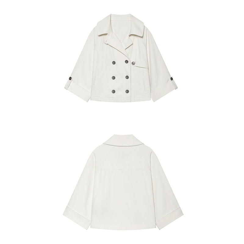 Street Fashion Trends 2026 - Guobioziy Women's Short Button-Up Jacket 2026