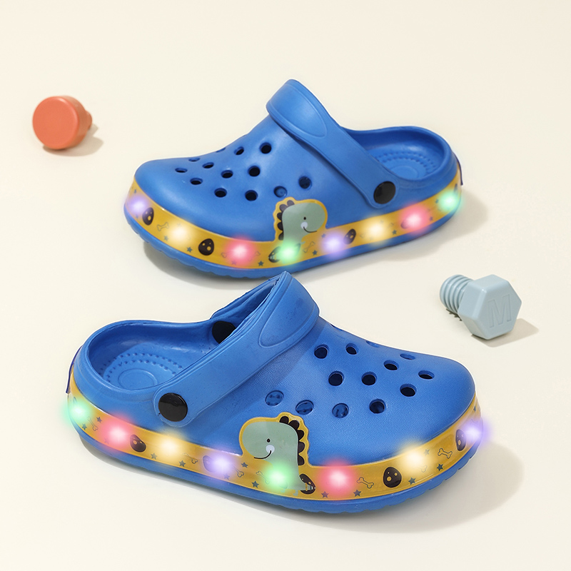 Street Fashion Boy - Summer Children Hole Sandals LED Lighted