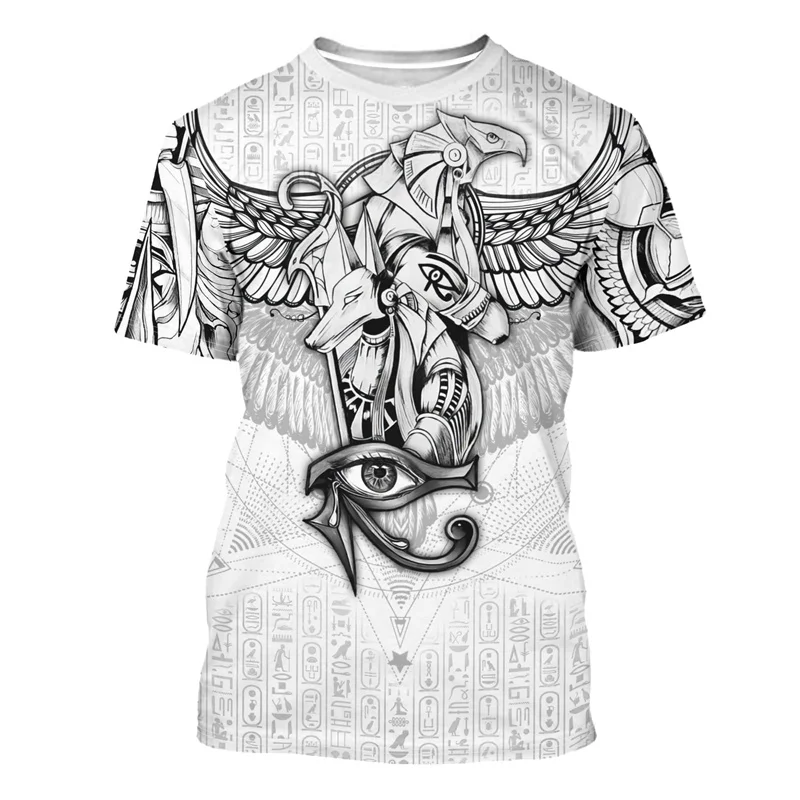 Street Fashion Egypt - Summer 3D Print Ancient Egypt Graphic