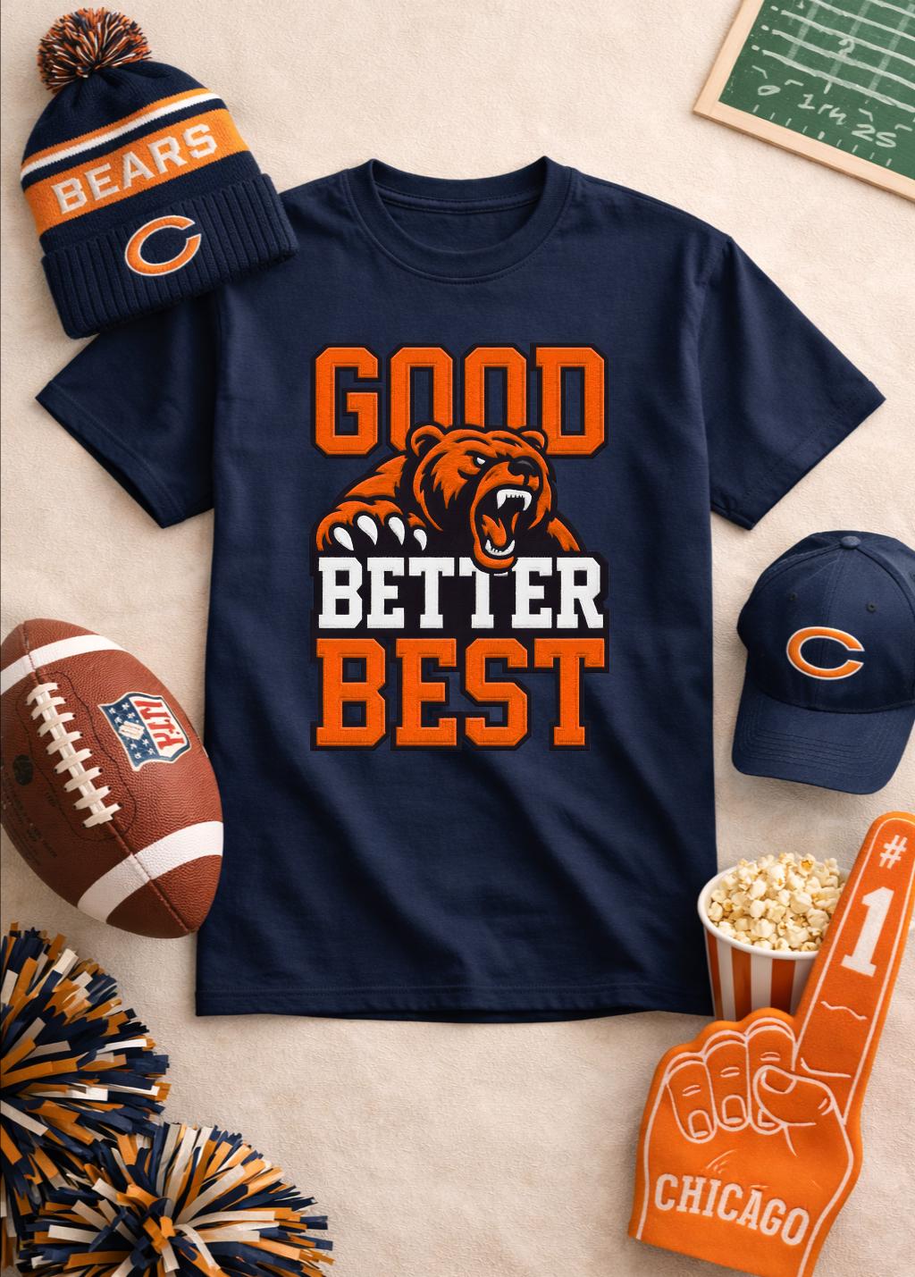 Good Better Best Bear T Shirt  - Street Fashion Chicago review and price