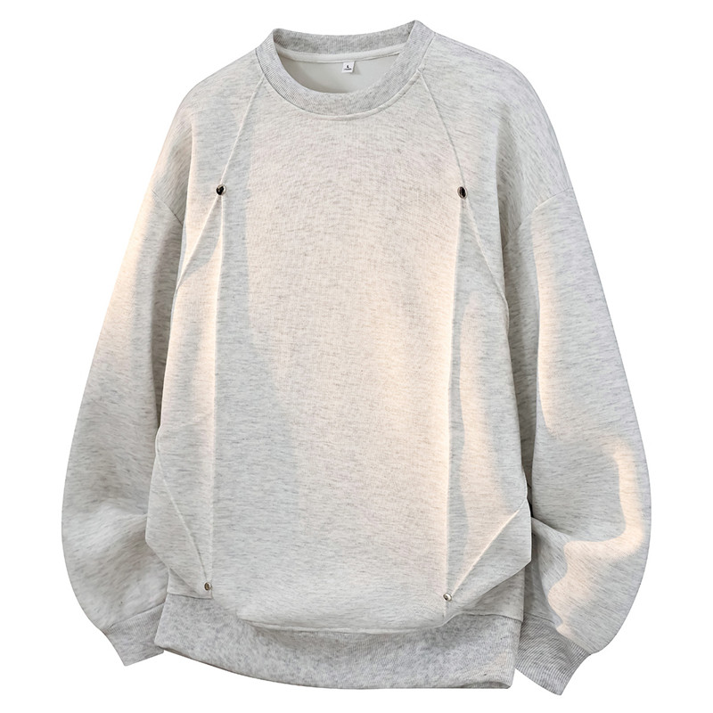 Men Oversized Crew Neck Sweats - Oversized Crewneck Fleece review and price