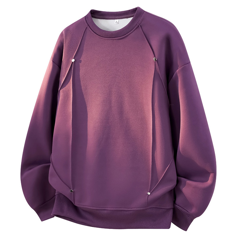 Men Oversized Crew Neck Sweats - Oversized Crewneck Fleece review and price