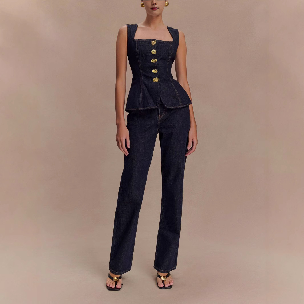 Summer Denim Pant Sets Women 2 - Street Fashion Jeans Women review and price
