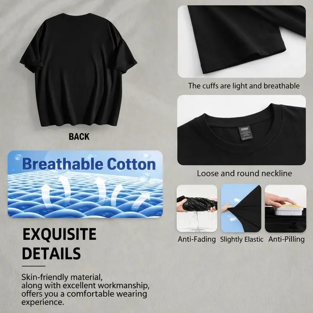 Men's Casual Streetwear T-Shir - Street Fashion Magazine review and price