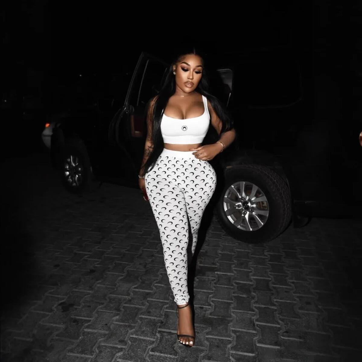 Sexy Women Two Piece Set Slim  - Street Fashion Vest review and price