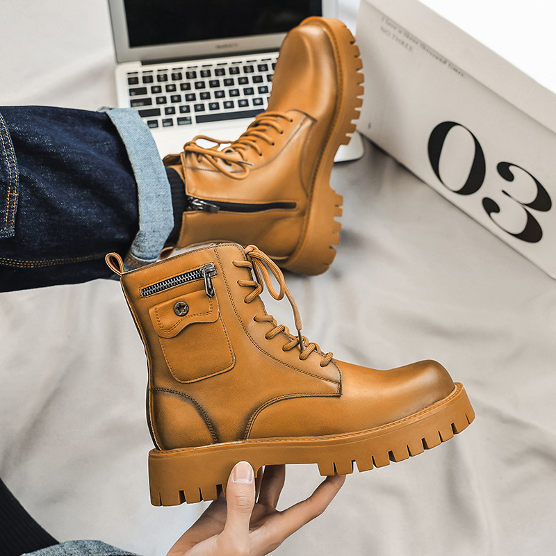 2025 Trend Men Boots Sneakers  - Street Fashion Trends review and price