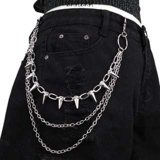 Unisex Hip Hop Punk Rock Metal - Street Fashion Jeans Women review and price