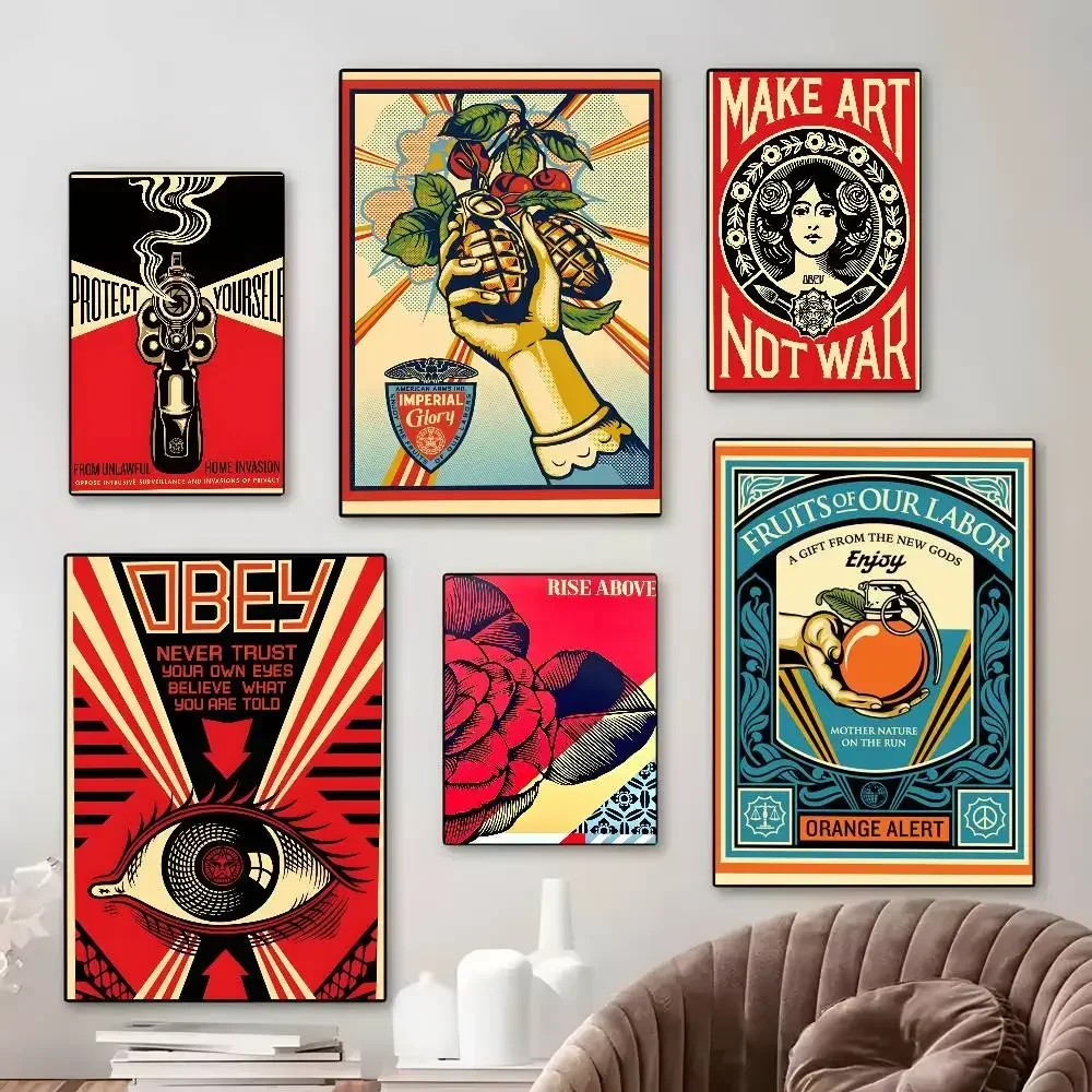 Vintage Shepard Fairey Art Str - Street Fashion Wallpaper review and price
