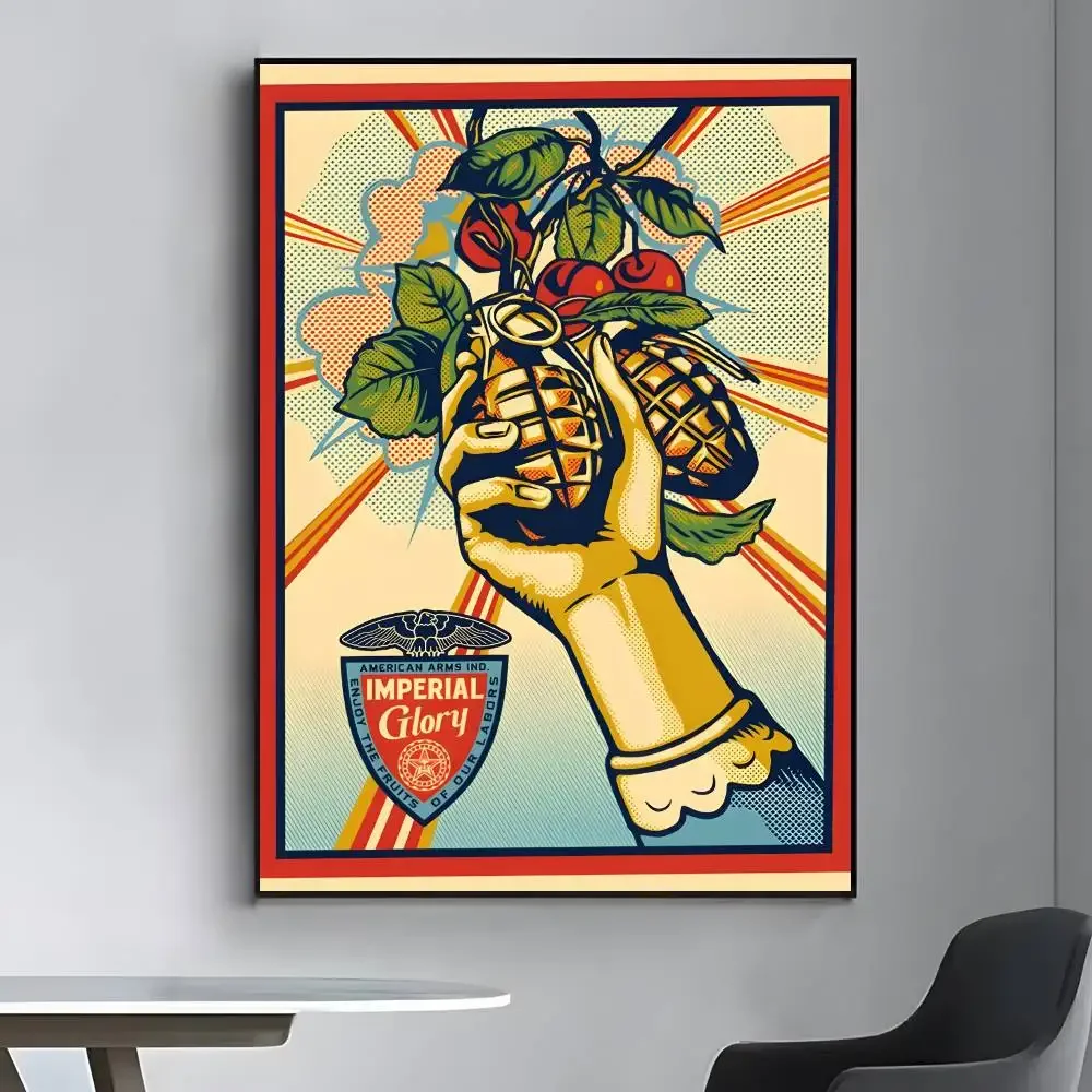 Vintage Shepard Fairey Art Str - Street Fashion Wallpaper review and price