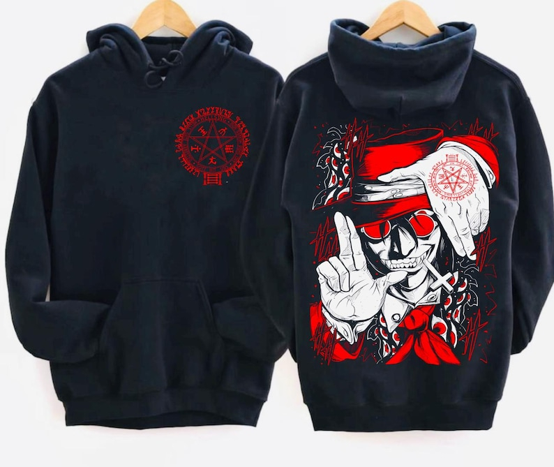 Hellsing Hoodie Oversized Unis - Oversized Crewneck Fleece review and price