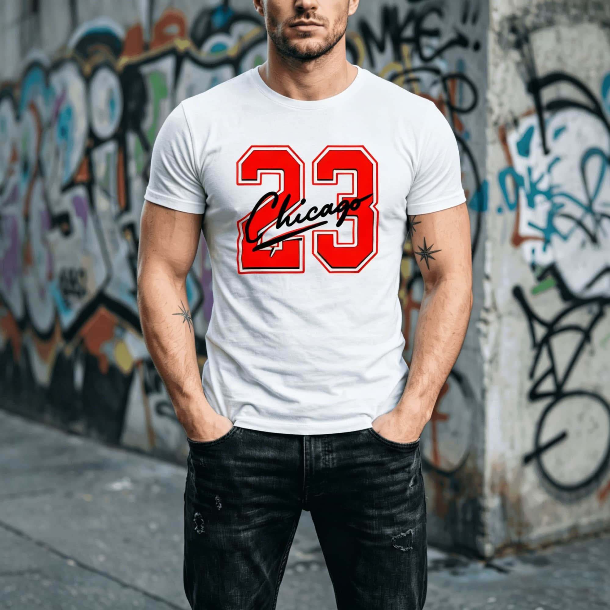 Summer Men Chicago Cursive Scr - Street Fashion Chicago review and price