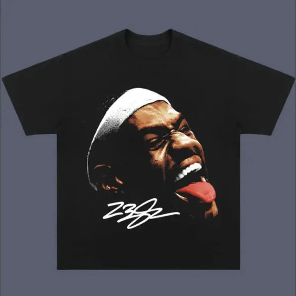 Retro Lebron James Vintage Tee - Street Fashion Magazine review and price