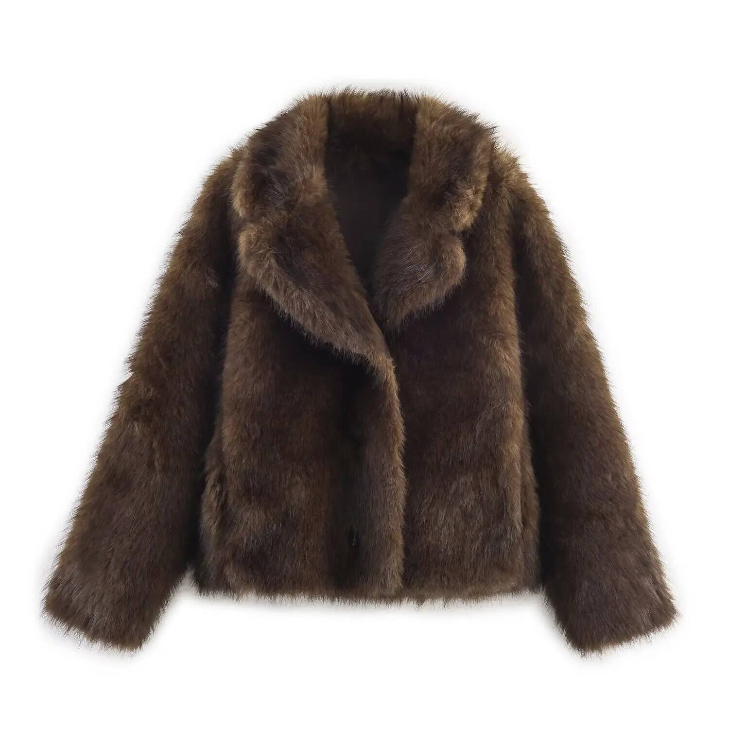 Double-Sided Artificial Fur Ef - Street Fashion Taiwan review and price