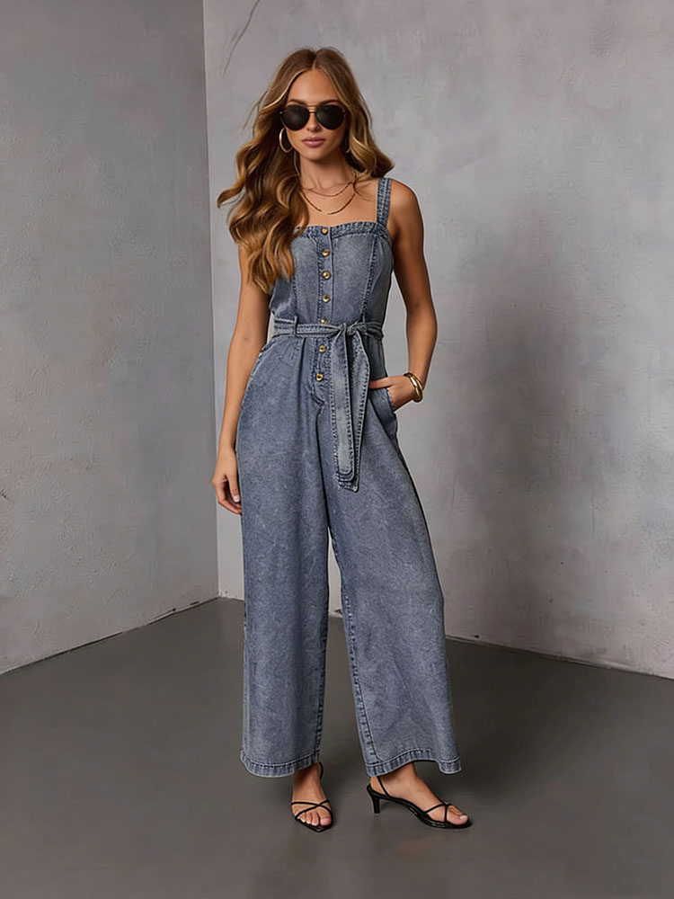 Summer Vintage Women Denim Jum - Street Fashion Jeans Women review and price