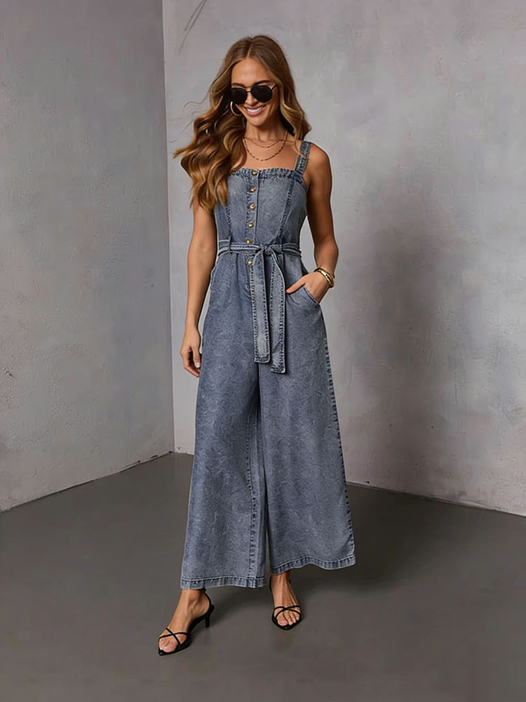 Summer Vintage Women Denim Jum - Street Fashion Jeans Women review and price