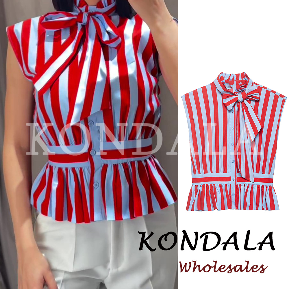 KONDALA Chic Striped Y2K Women - Street Fashion Vest review and price