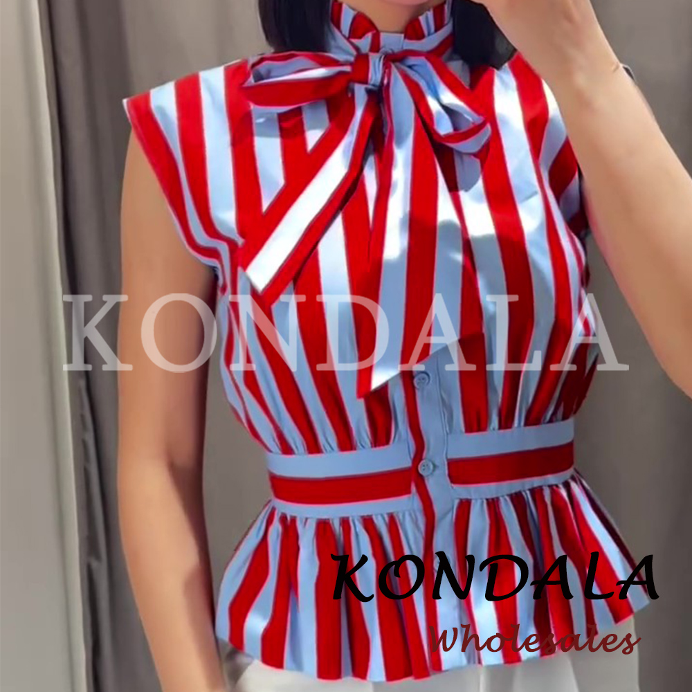 KONDALA Chic Striped Y2K Women - Street Fashion Vest review and price