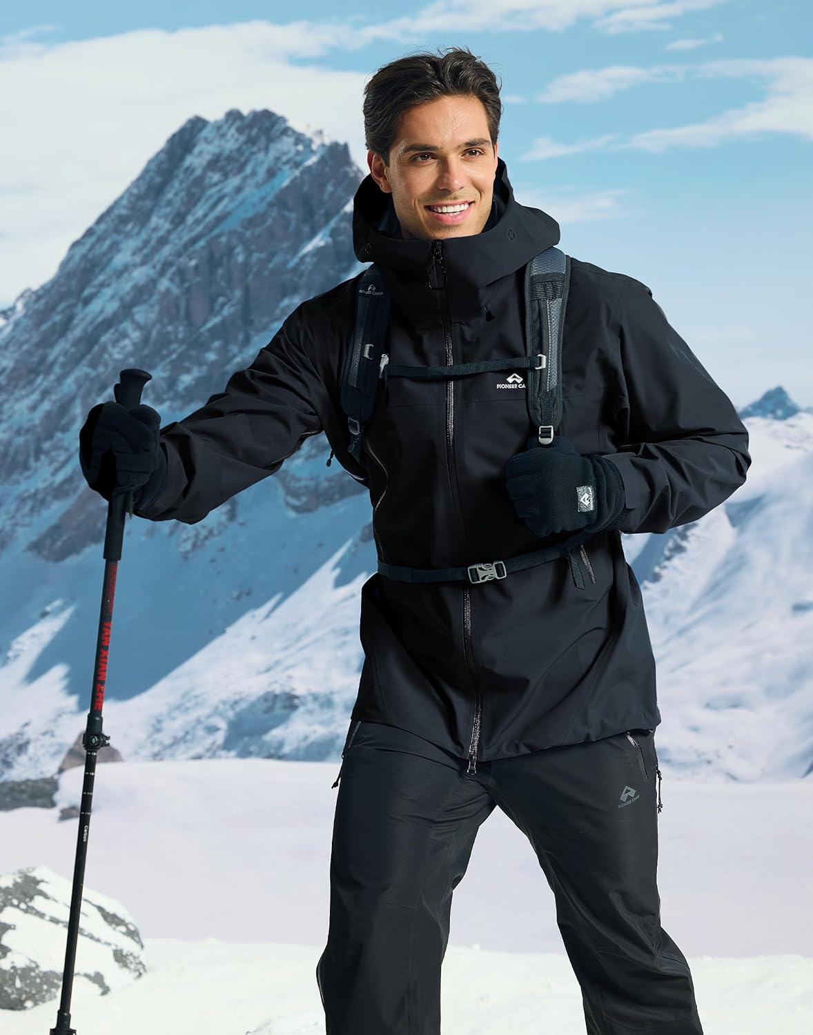 Pioneer Camp Men’s Waterproof  - Windbreak Shell Jacket review and price