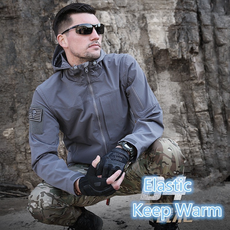 Outdoor Waterproof Warm Soft S - Windbreak Shell Jacket review and price