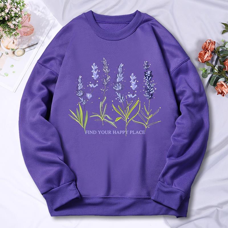 Beautiful Of Lavender Printing - Oversized Crewneck Fleece review and price