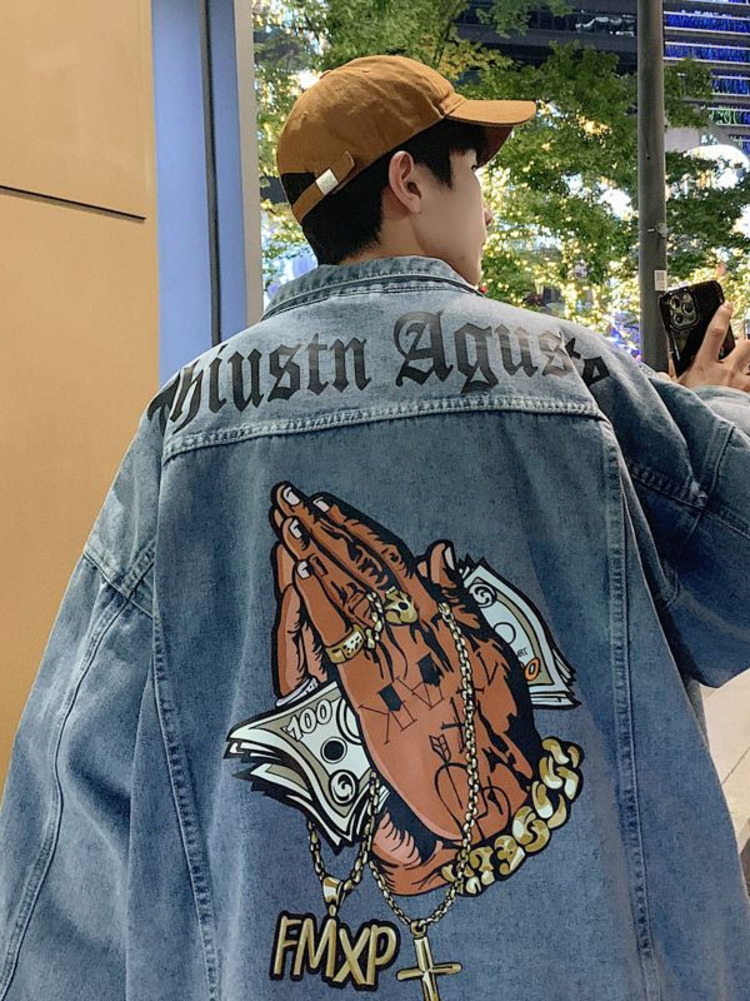 Chic Hip Hop West Coast Denim  - Street Fashion Hong Kong review and price