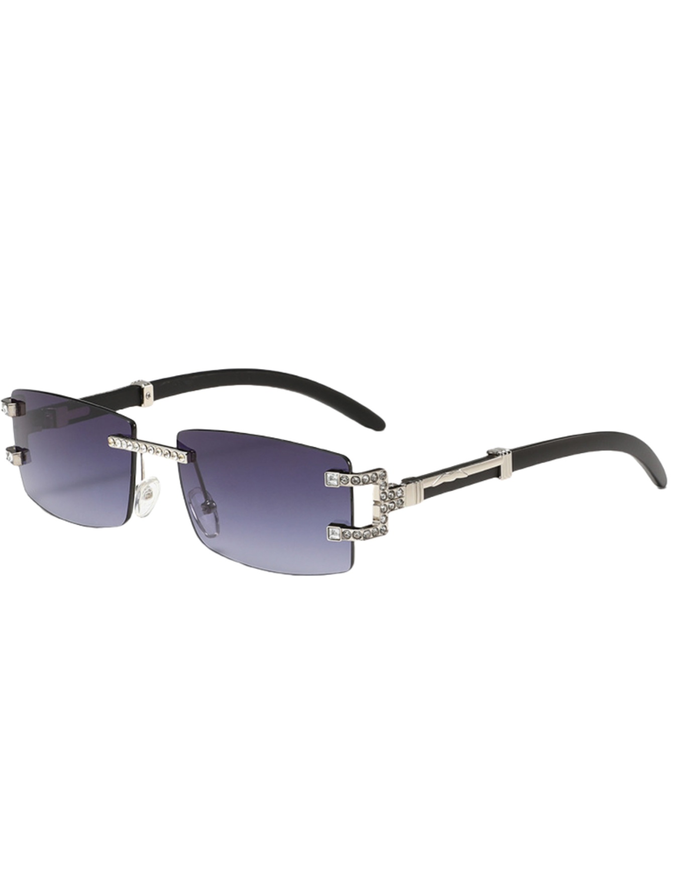 Wood leg retro fashion sunglas - Street Fashion Trends review and price