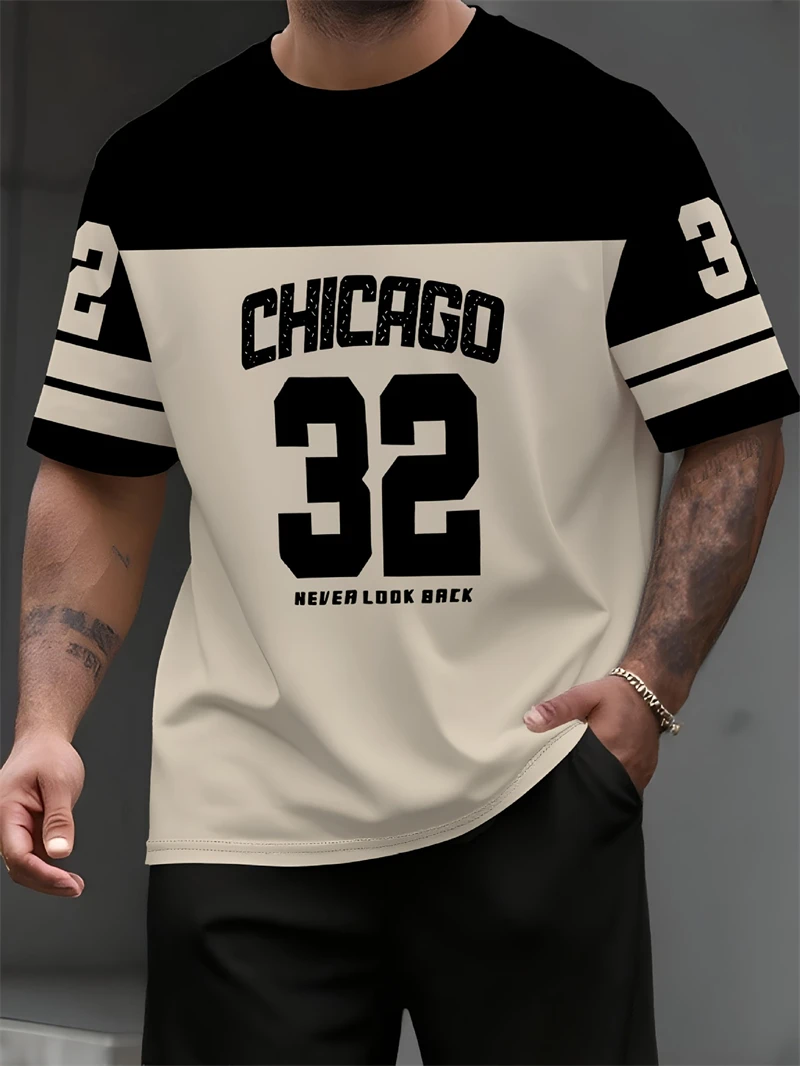 Mens Chicago 32 Number Print T - Street Fashion Chicago review and price