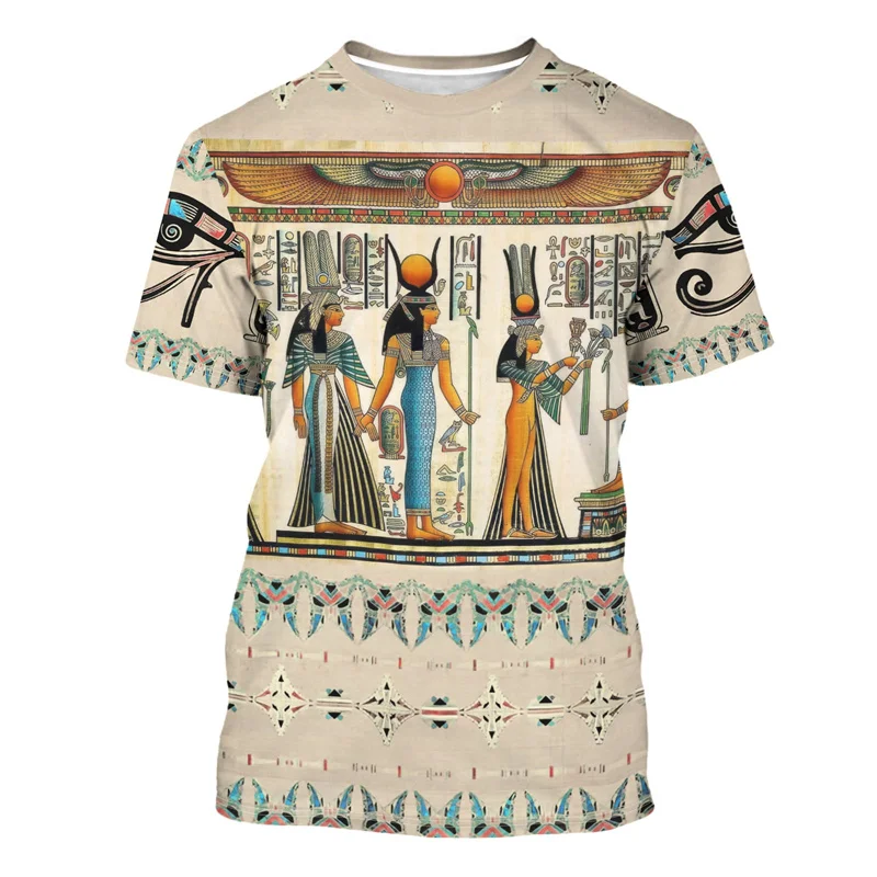 Summer 3D Print Ancient Egypt  - Street Fashion Egypt review and price