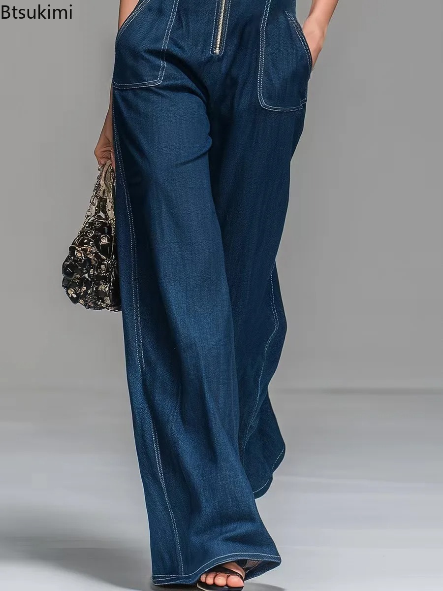 New Women's Sleeveless Denim J - Street Fashion Jeans Women review and price