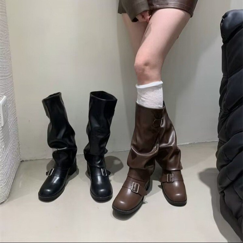 2025Woman Boots Knee High Plat - Street Fashion Trends review and price