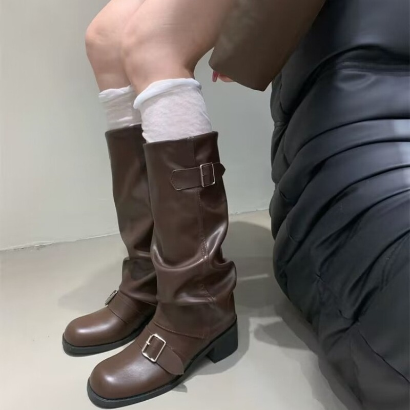 2025Woman Boots Knee High Plat - Street Fashion Trends review and price
