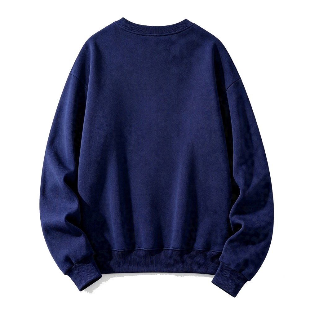 Autumn Warm Solid Sweatshirts  - Oversized Crewneck Fleece review and price