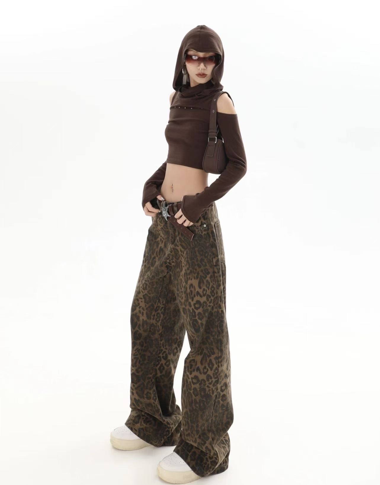 Korean Harajuku retro QICHE me - Street Fashion Jeans Women review and price