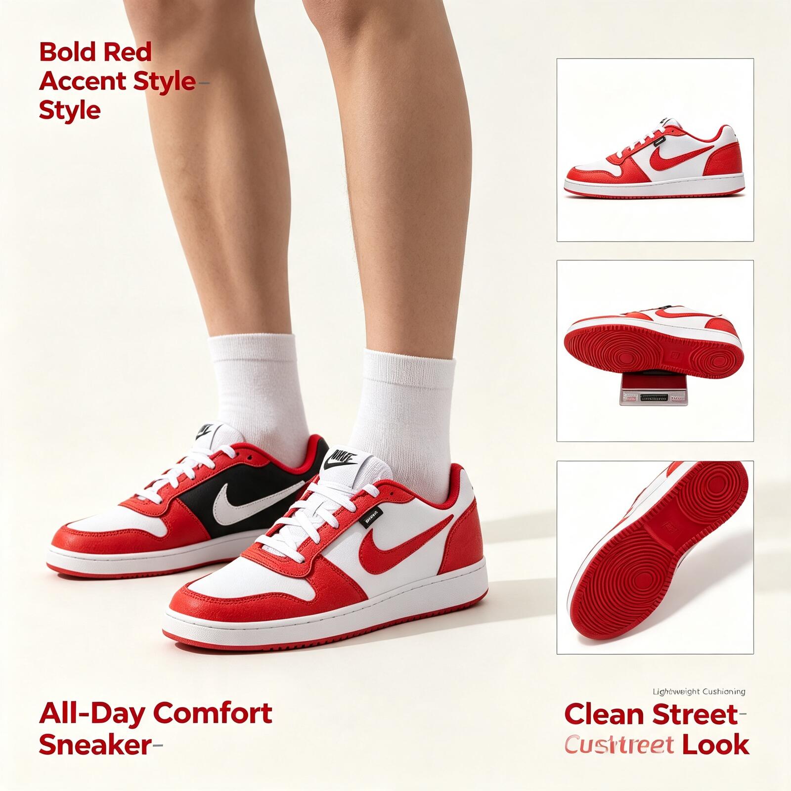 Hot Nike Men's Ebernon Low Pre - Street Fashion Hong Kong review and price